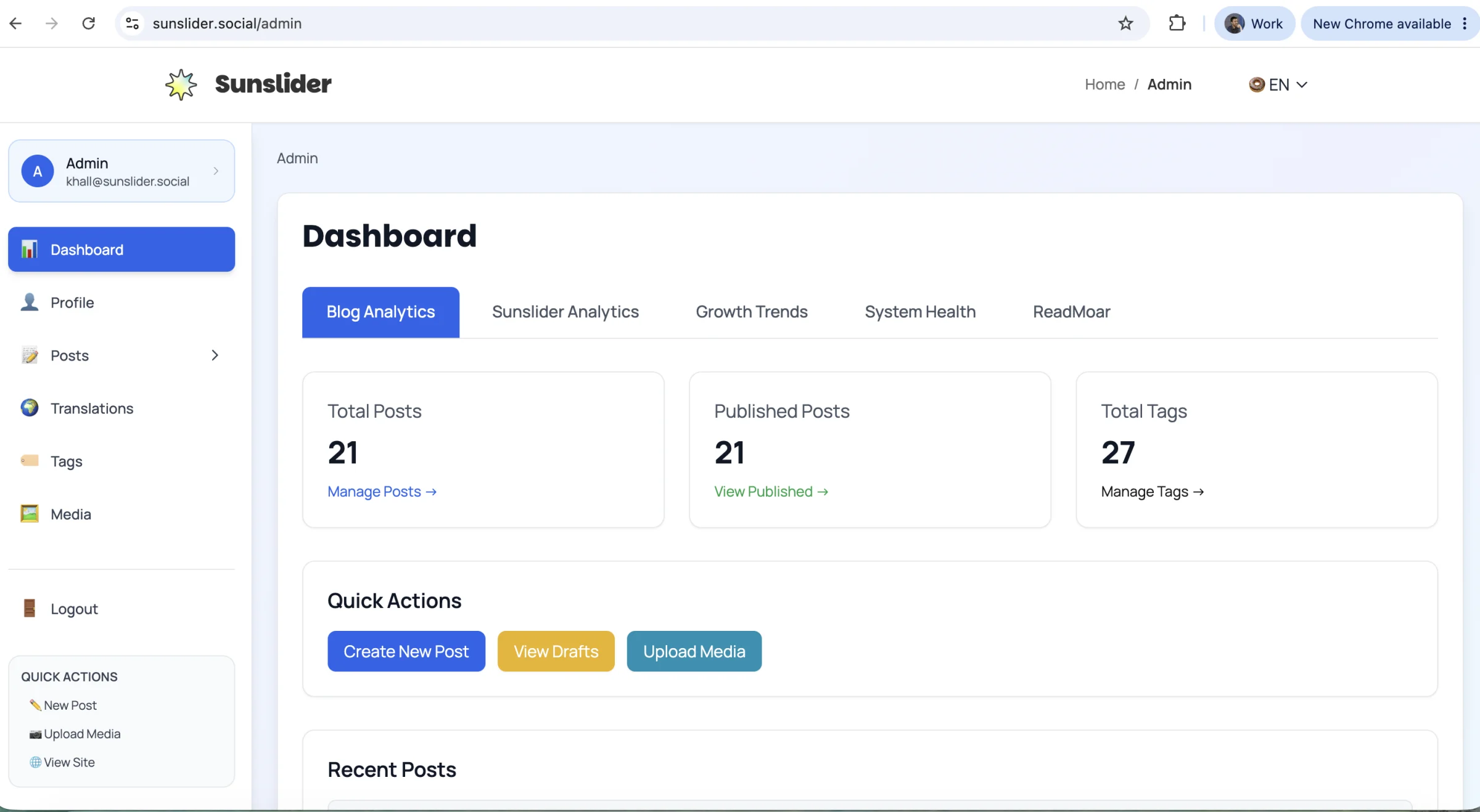 Sunslider CMS